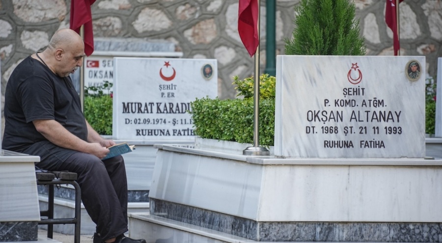 Bursa'da şehit aileleri Kurban Bayramı'nı buruk geçirdi