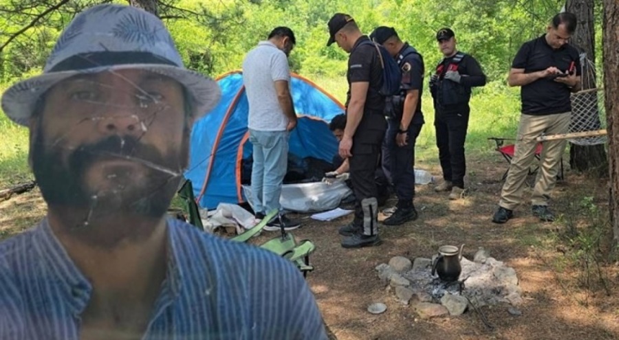 Ormanda kamp yapan öğretmen kayboldu
