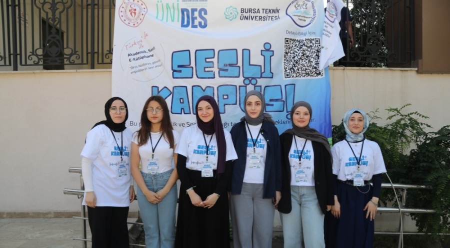 Bursa Teknik Üniversitesi öğrencilerinden Sesli Kampüs Projesi