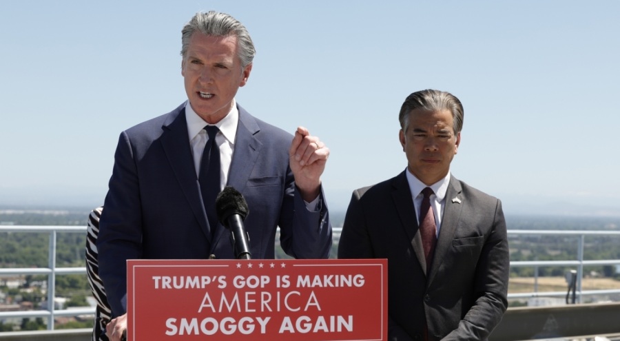California Valisi Newsom: "Trump'ı mahkemeye vereceğiz"