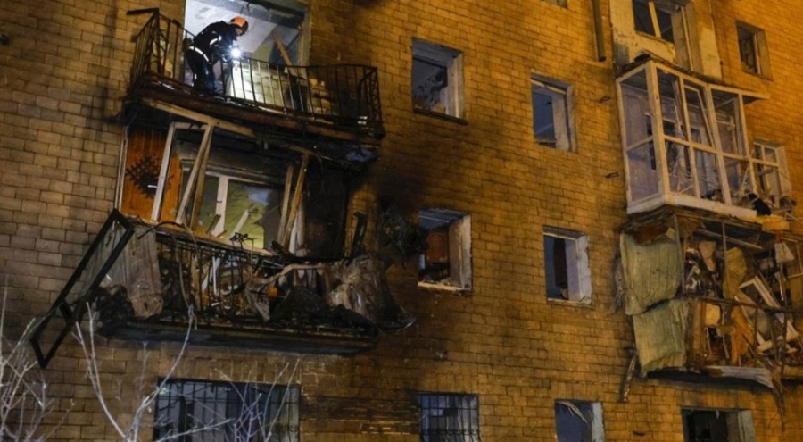 Rusya'dan Harkov'a 9 dakikada 17 İHA ile saldırı: 3 ölü, 65 yaralı