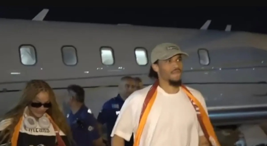 Galatasaray'ın yeni transferi Leroy Sane İstanbul'da!