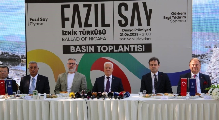 Fazıl Say'ın yeni eseri İznik Türküsü!