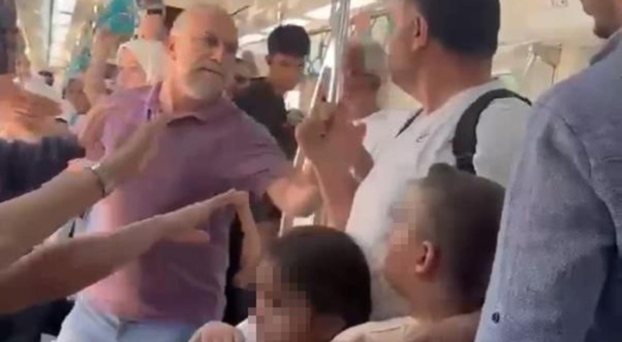 Marmaray'da babayı darbeden şüpheliye 4 yıla kadar hapis istemi