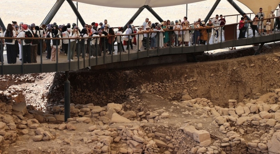 Göbeklitepe'de ziyaretçi yoğunluğu