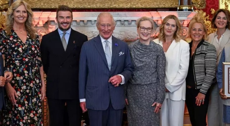 David Beckham'a "şövalyelik" ünvanı verildi