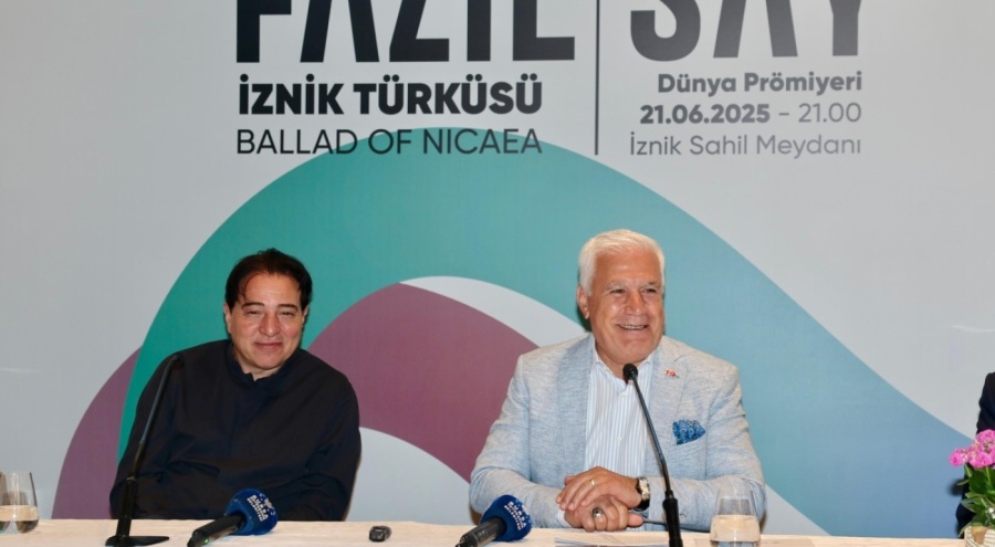 Fazıl Say'dan İznik'e armağan! Başkan Bozbey: "Tarihi bir ana tanıklık edeceğiz"