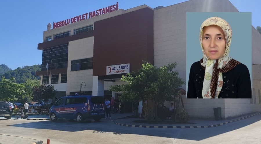 Yaprak toplarken düşen kadın hayatını kaybetti