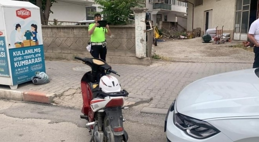 Elektrikli bisiklet kazası