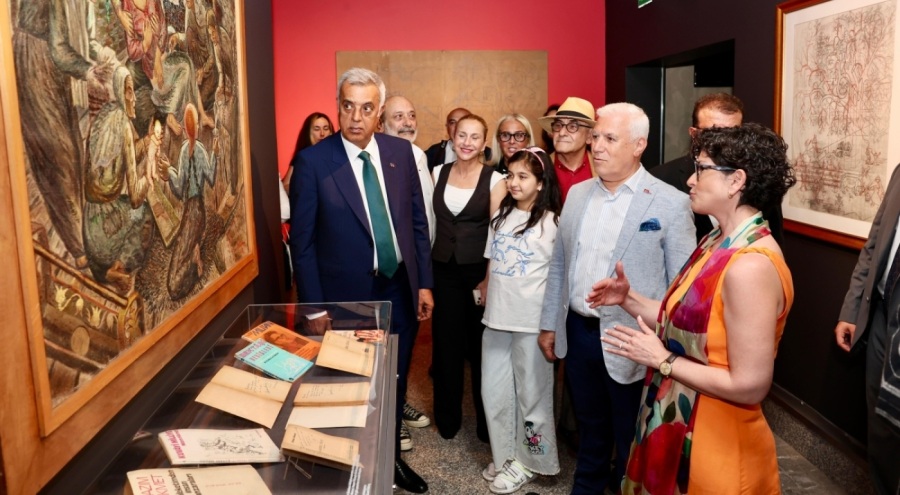 Usta ressam İbrahim Balaban'ın eserleri Bursalı sanatseverlerle buluştu