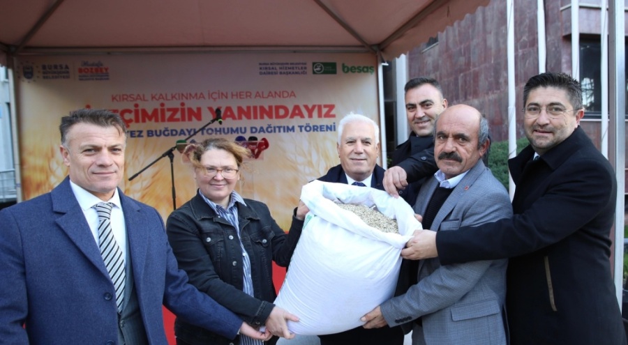 Bursa Büyükşehir'den kırsal kalkınmaya önemli destek