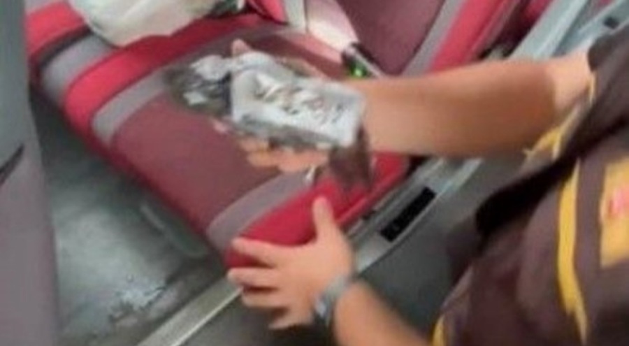 Yolcu otobüsünden kaçak sigara çıktı