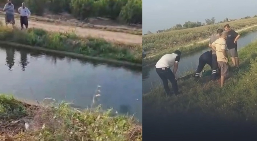 Kanala devrilen pikap, baba ve iki kızına mezar oldu