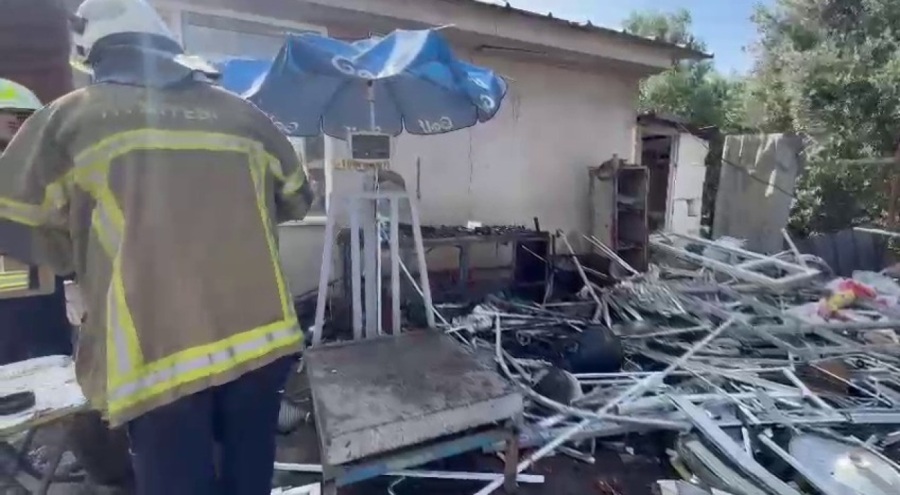 Bursa'da LPG tankı patladı: 1 yaralı