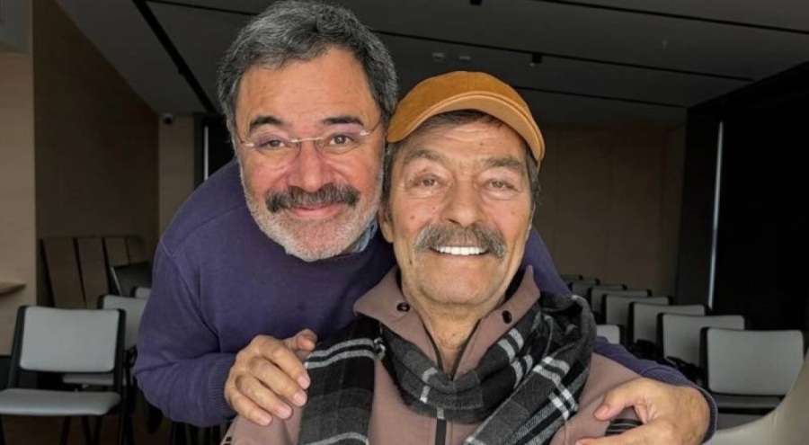 Ahmet Ümit, usta oyuncu Kadir İnanır'ın son halini paylaştı