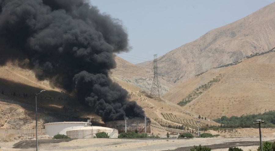 Uydu görüntüleriyle İran'da son durum! Nükleer tesisler ateş altında