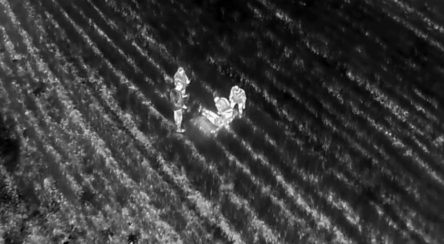 Zihinsel engelli kayıp vatandaş termal kamera yardımıyla bulundu