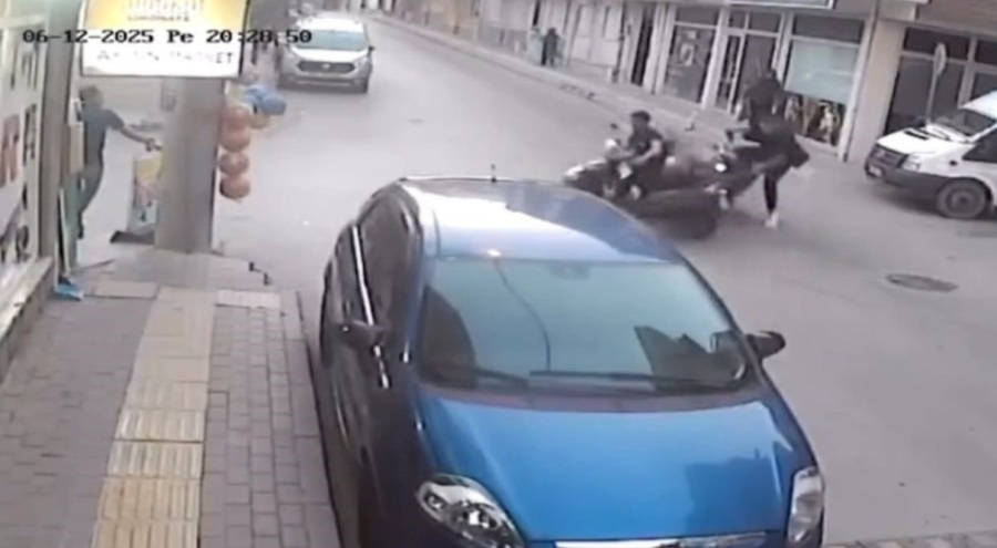 Bursa'da iki motosiklet çarpıştı!