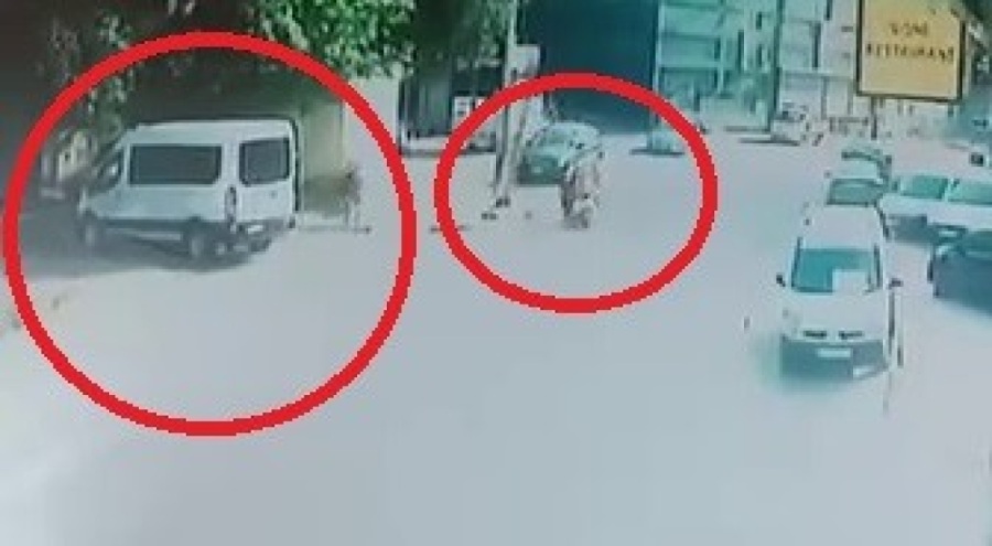 Bursa'da kuryeye tekme tokat saldırı