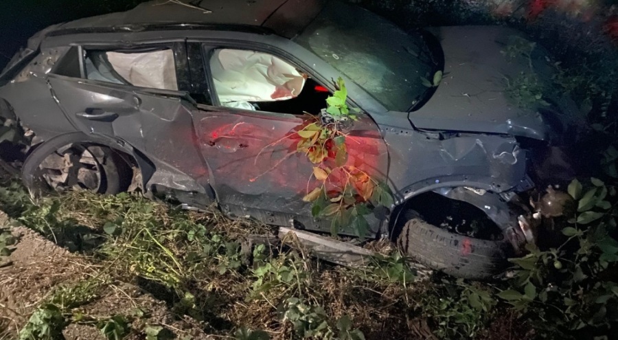 Bursa'da hurdaya çıkan otomobilden yaralı kurtuldu