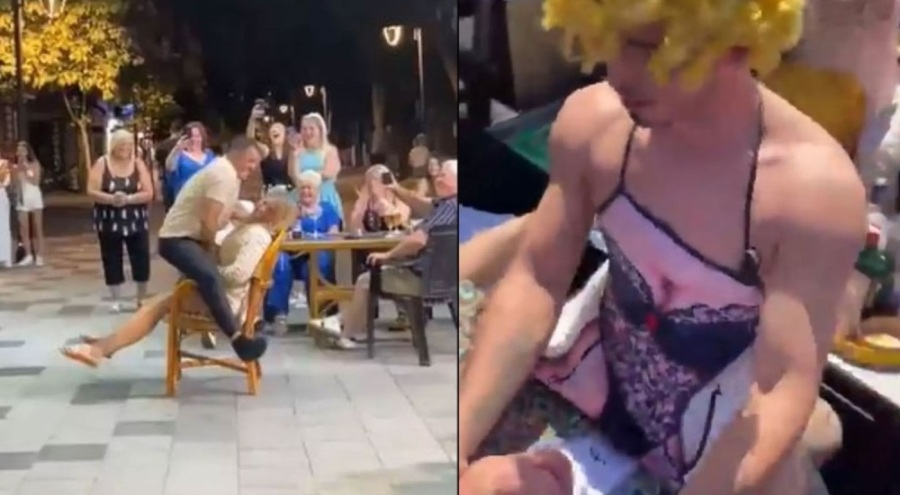 Marmaris'te tepki çeken görüntüler