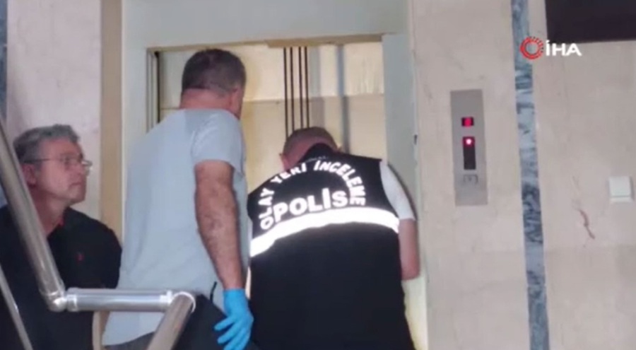 Samsun'da korkutan anlar: Asansör 4. kattan zemine düştü