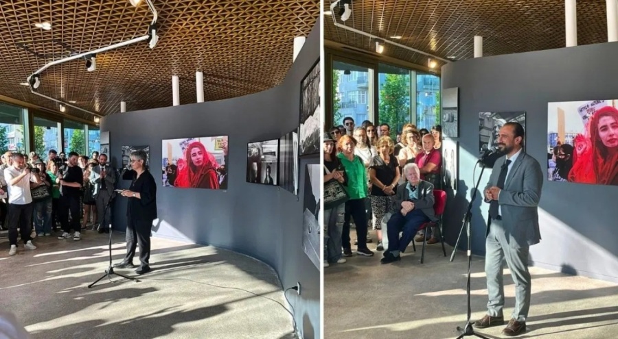Bursa Uluslararası Fotoğraf Festivali'ndeki eserler, İstanbullu sanatseverlerle buluştu