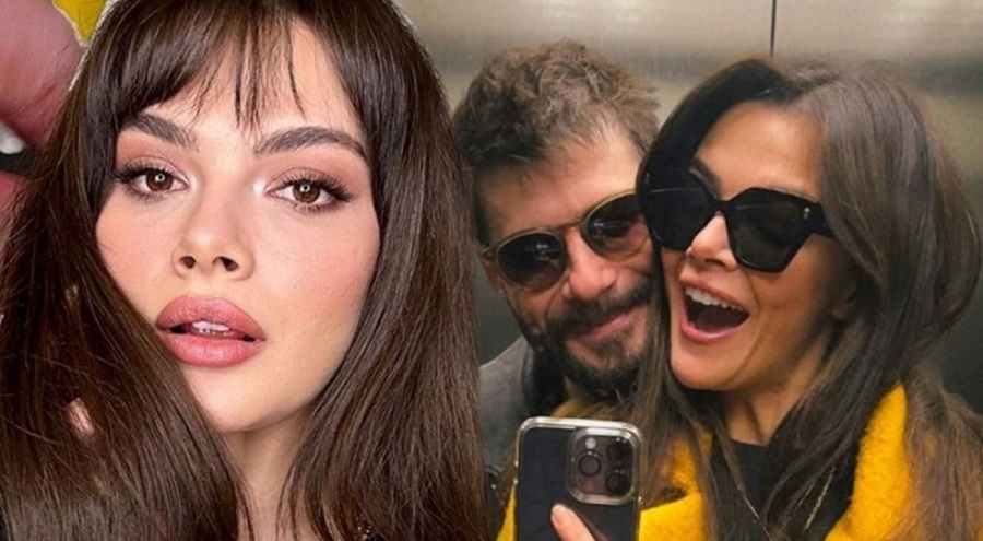 Oyuncu Sinem Ünsal'a romantik kutlama