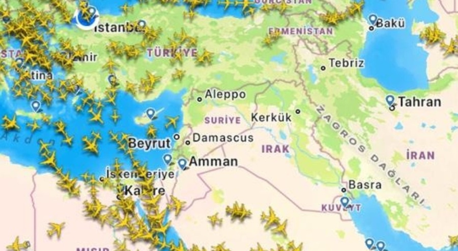 Katar'a sefer yapan uçaklar Türkiye'ye yönlendirildi