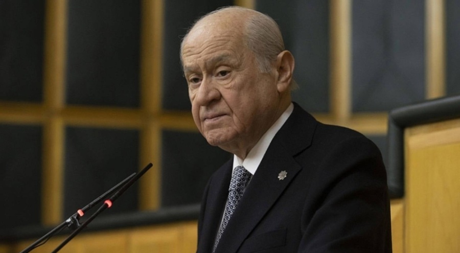 MHP lideri Devlet Bahçeli partisinin grup toplantısında konuşuyor
