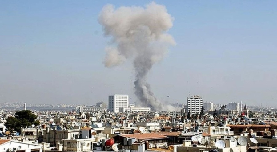 Şam'da korkutan patlama!