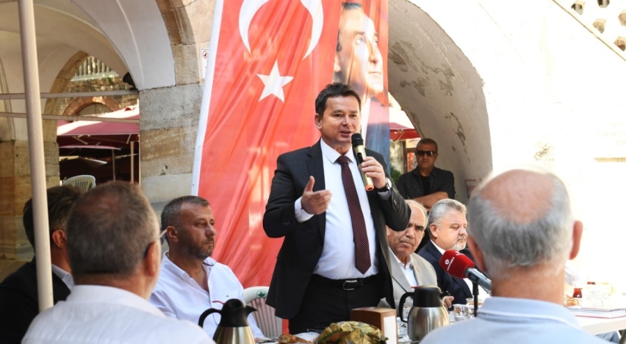 Başkan Aydın restorasyon müjdesini verdi! Kozahan aslına uygun yenilenecek