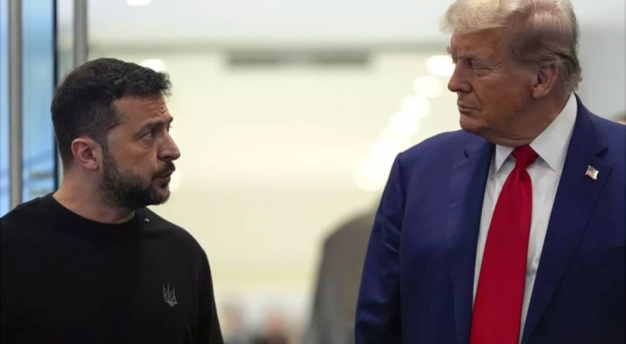 Trump ve Zelenski Lahey'de bir araya geldi