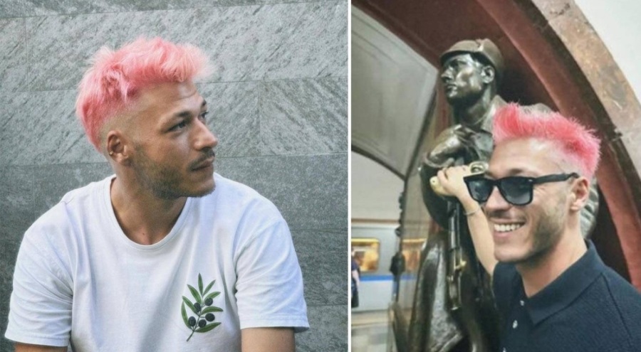Oyuncu Kubilay Aka pembe saçlarına veda etti!