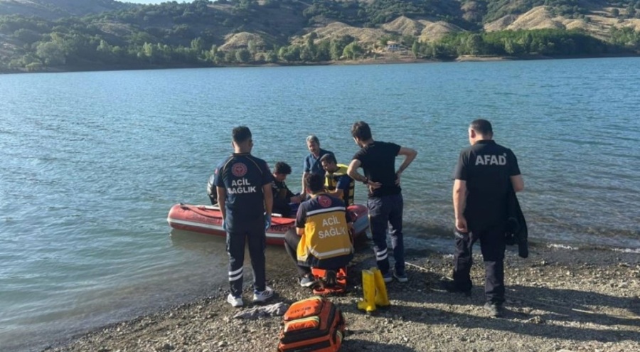 Dayı yeğen serinlemek için baraja girdi, yeğen boğularak can verdi