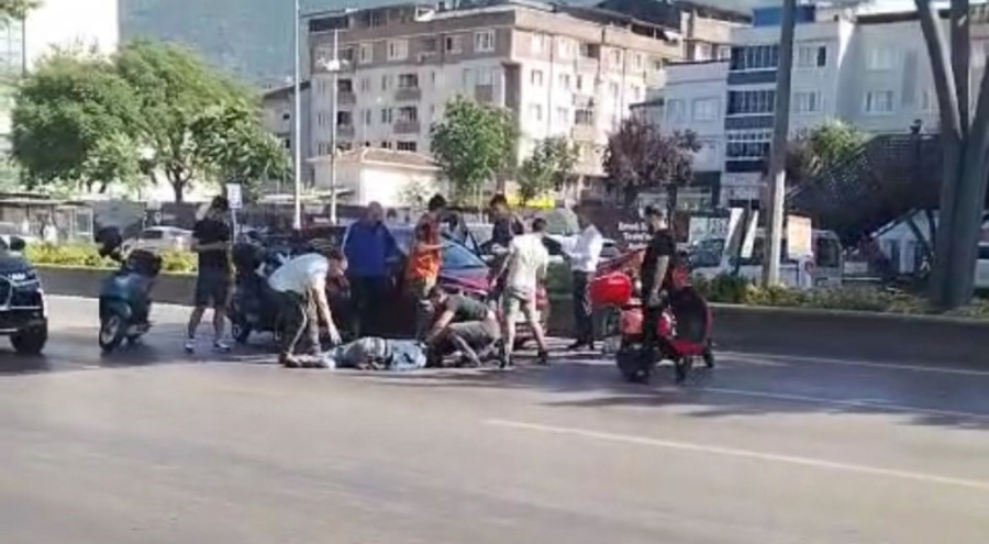 Bursa'da üst geçide metreler kala can pazarı