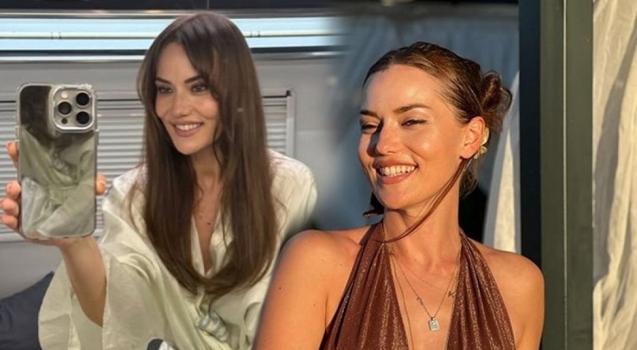 Fahriye Evcen yeni imajını paylaştı