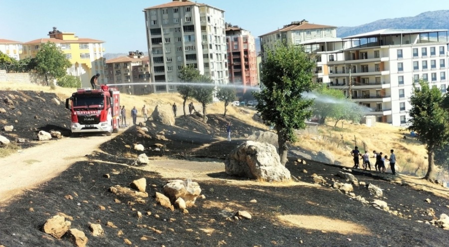 Menemen yapmak isteyen çocuklar yangın çıkardı