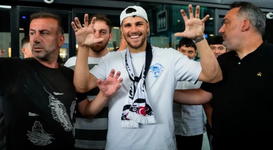 Beşiktaş'ın yeni transferi İstanbul'da