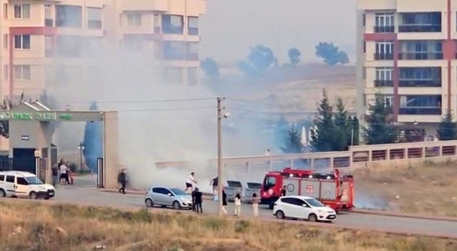 Sigara izmati yangın çıkardı