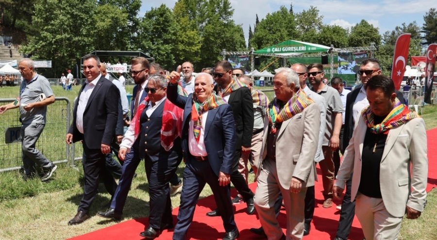 Bursa'da, 63. Tarihi Çalı Yağlı Güreşleri coşkusu!
