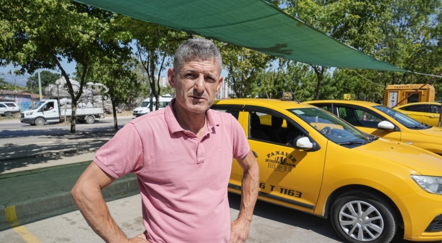 Bursa'da izinsiz taksi faaliyetleri gerginliğe sebep oluyor: Panayır taksi durağı başkanı tehdit ...