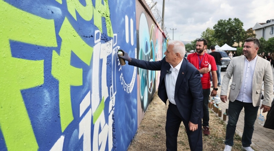 Türkiye'nin en büyük Graffiti Şenliği Bursa'da yapıldı