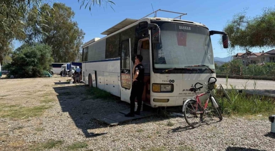 Muğla'da otobüste yaşayan şoför ölü bulundu