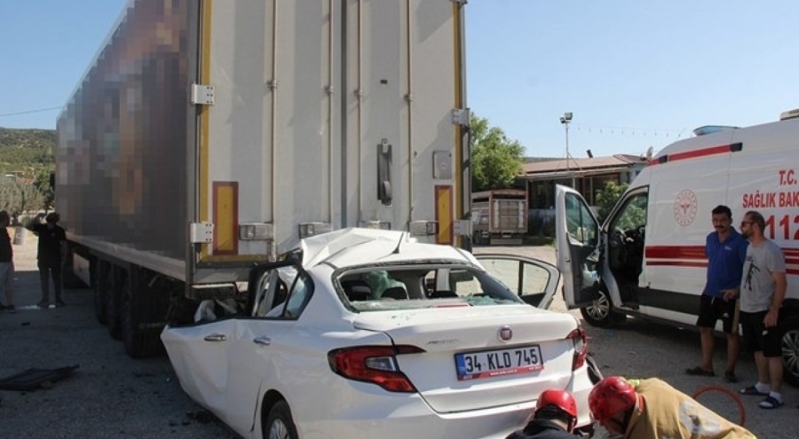 Feci kazada baba ve 3 çocuğu hayatını kaybetti