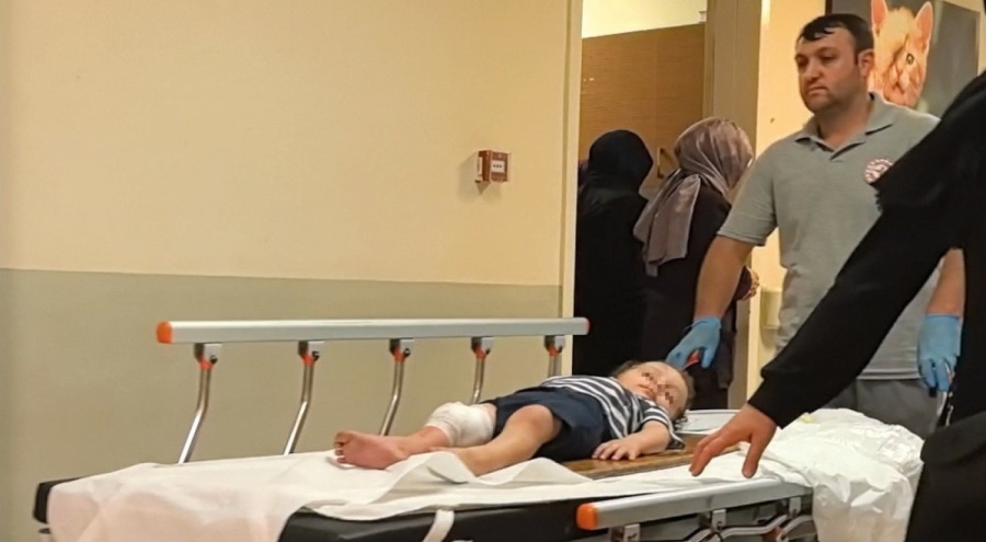 Bursa'da 2 yaşındaki çocuk, 3. kattan düştü!