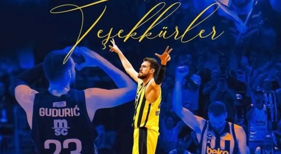 Marko Guduric'ten Fenerbahçe Beko'ya veda!
