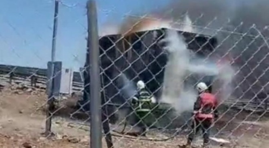 Trafo yangını korkuttu!