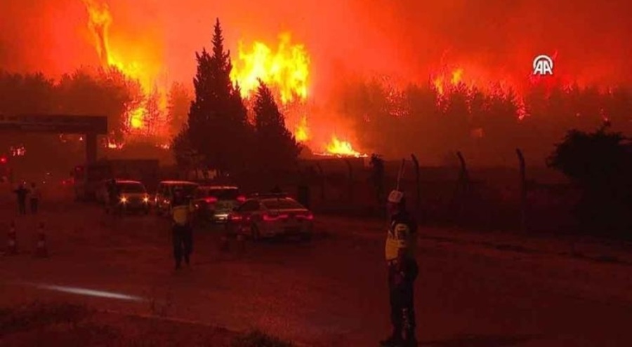 İzmir yanıyor! Buca, Ödemiş, Çeşme'de alevlerle mücadele sürüyor