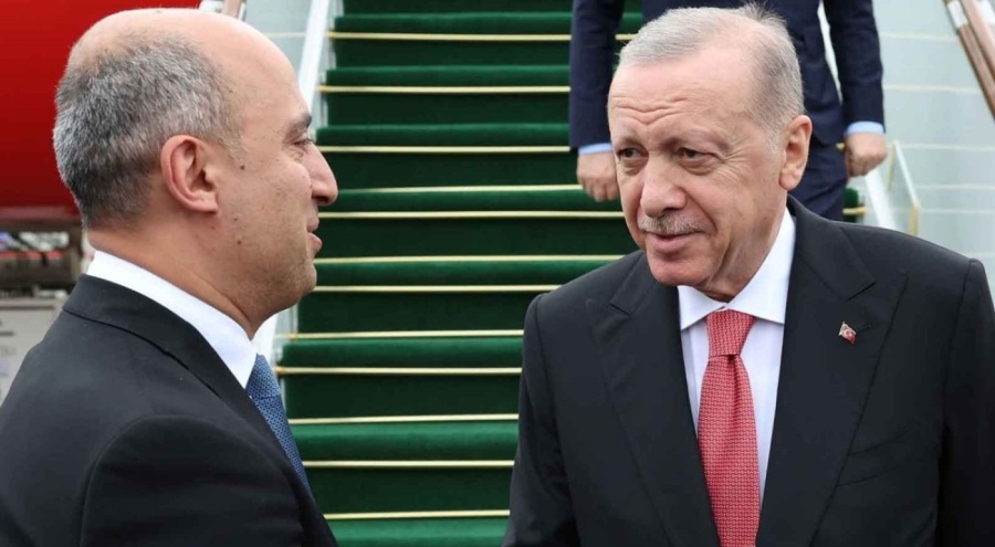 Cumhurbaşkanı Erdoğan Azerbaycan'da